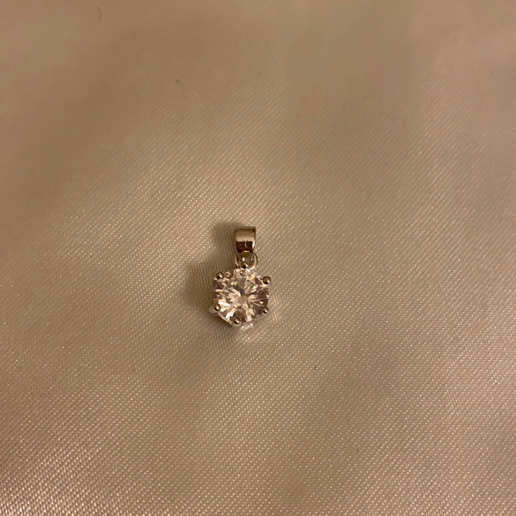 Nwot Cubic Zirconia Charm Pendant